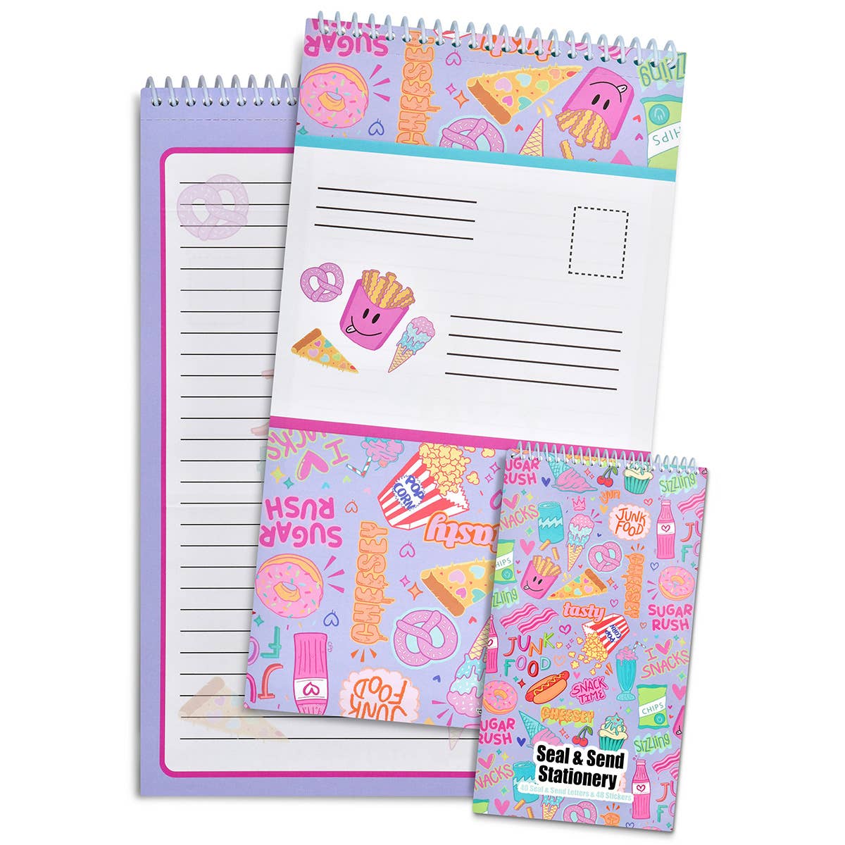 Junk Food Seal & Send Stationery