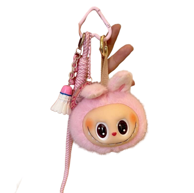 Labubu plush Keychain/Bag Charm