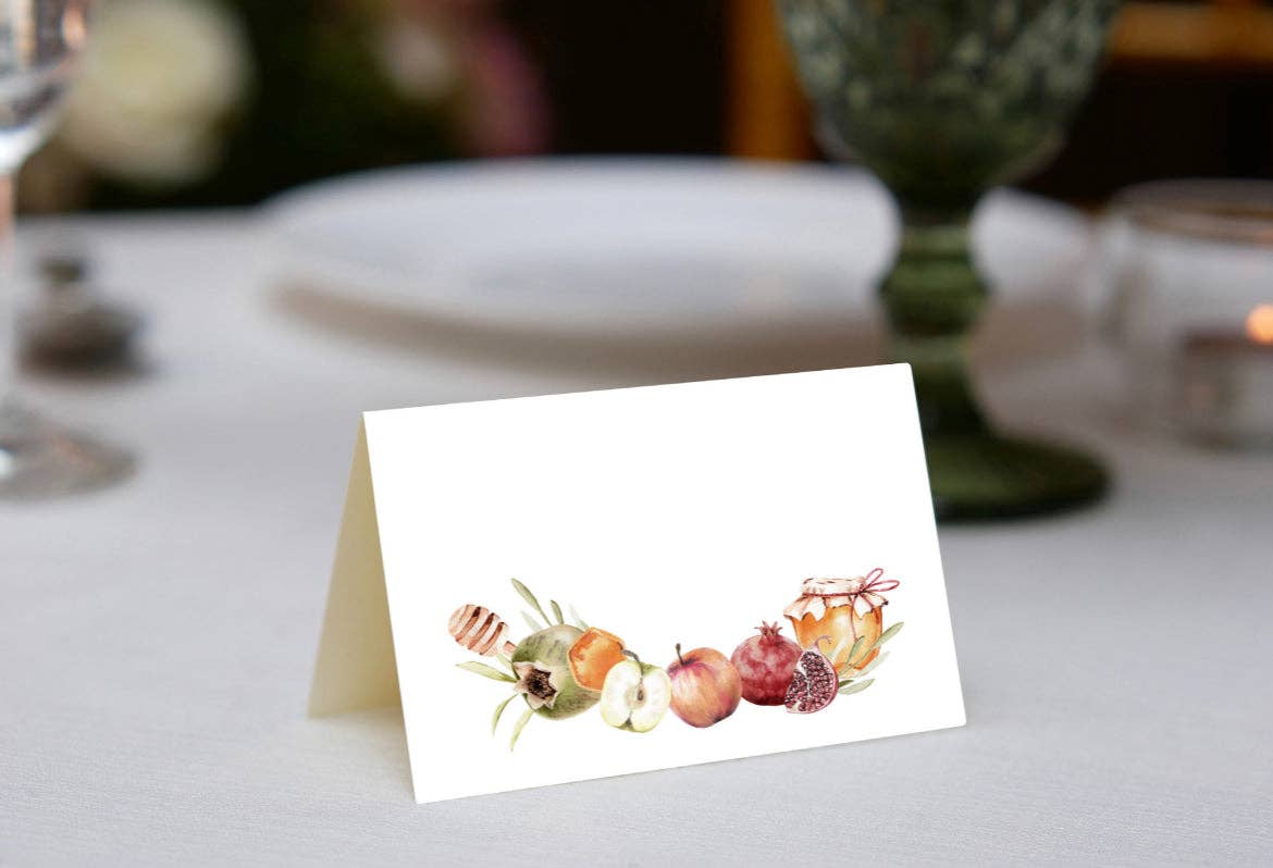 Rosh Hashana Design Place Cards