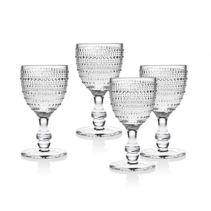 Clear Goblet, Set of 4