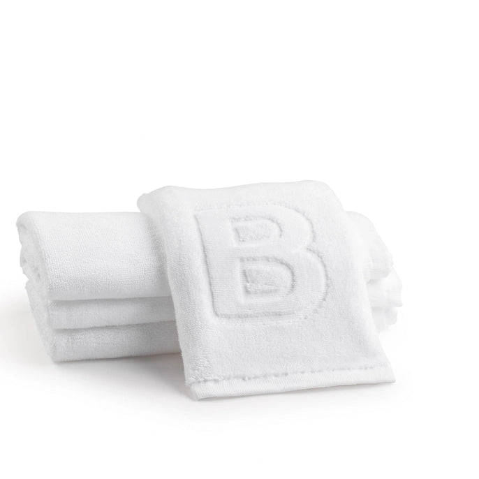 Initial Embossed Hand Towel