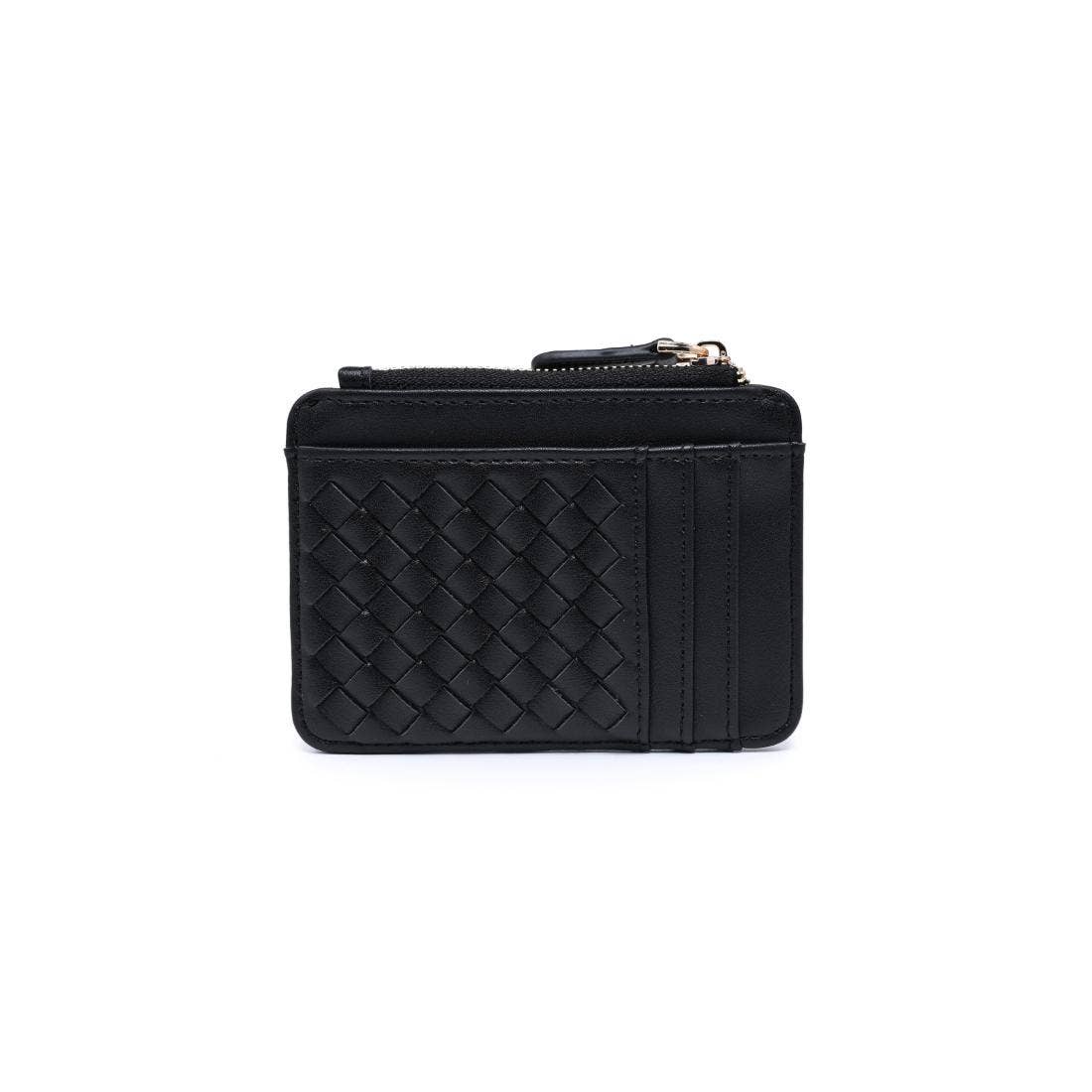 Woven Card Holder: Black