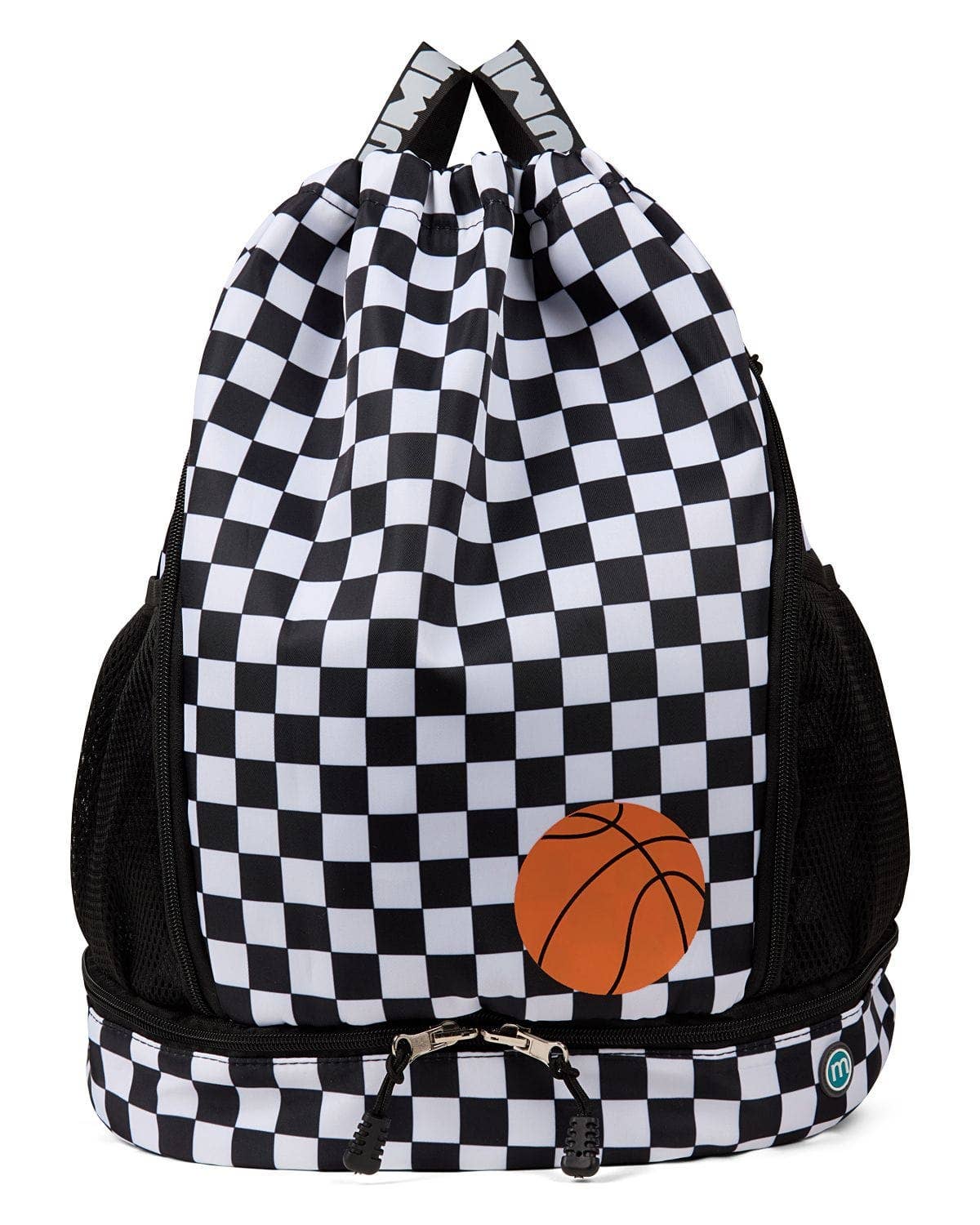 Basketball Checkered Bag