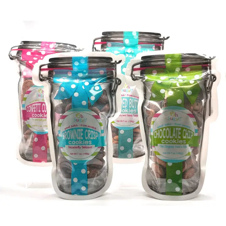 Cookie Mason Jar Pouches