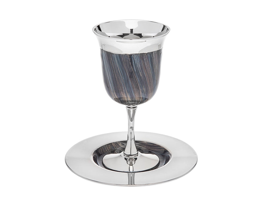 Swirl Kiddush Cup