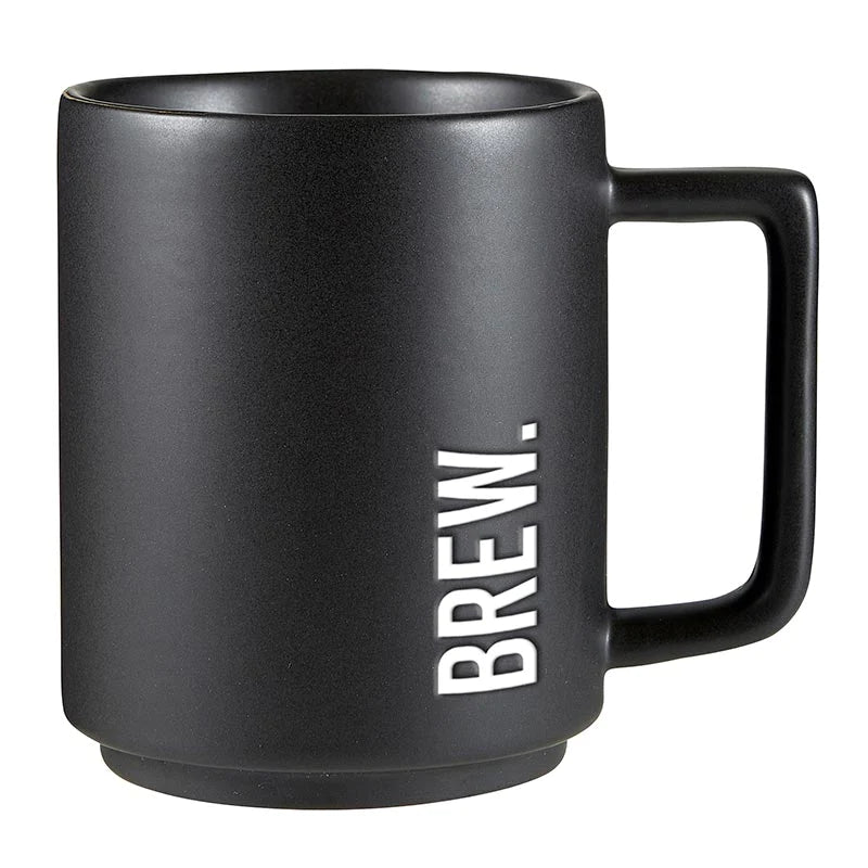Black matte Mug - Brew