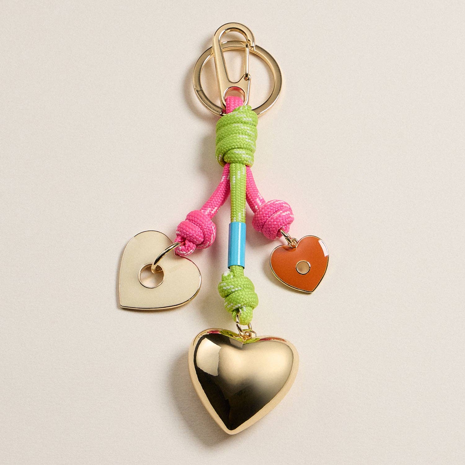 Enamel Heart Keychain