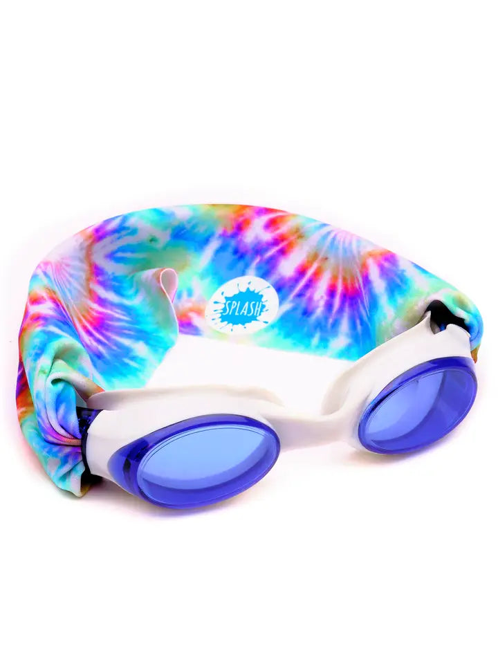 Tie Dye Swim Goggles