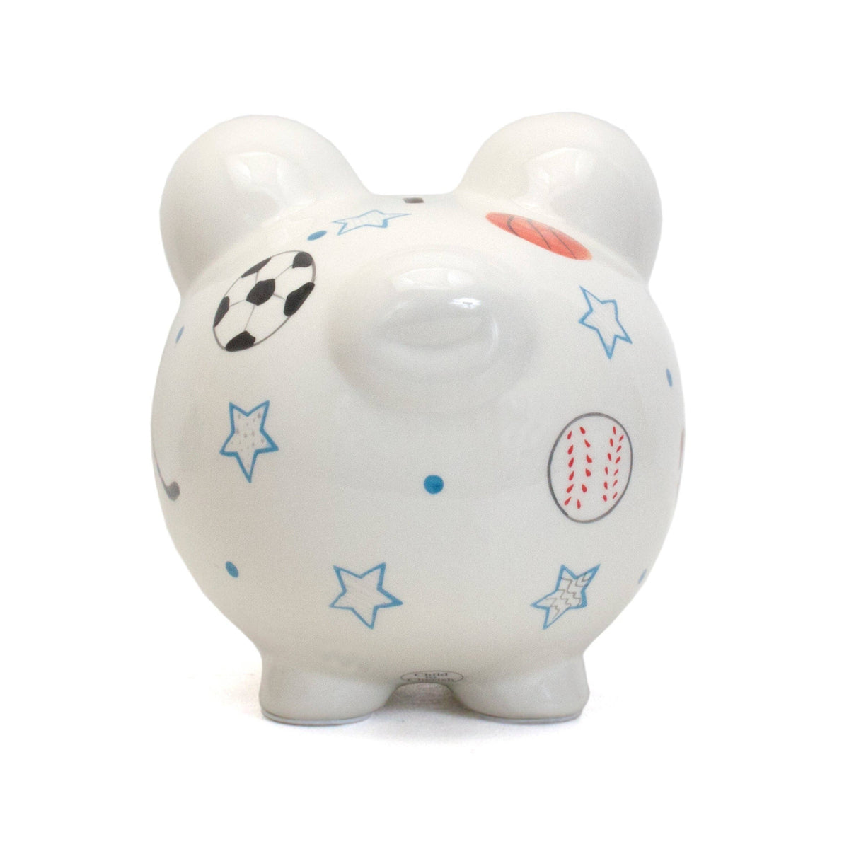 Personalized Sports Stars Piggy Bank