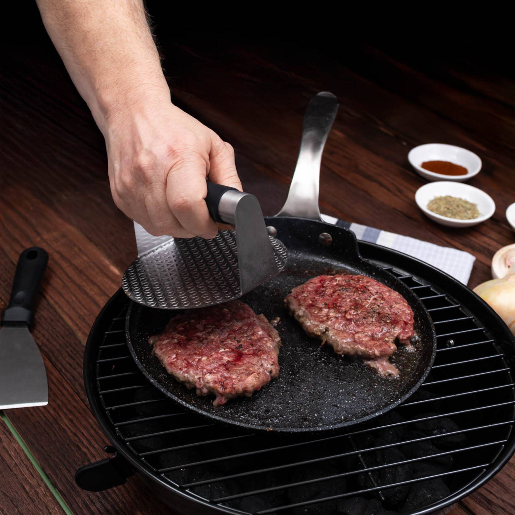 Scorched GrillMaster Smash Burger Kit