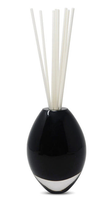 Crystal Reed Diffuser - black with white reeds