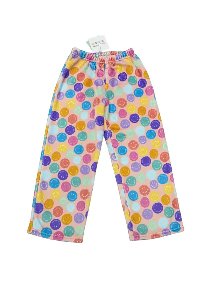 Kids Plush Pants Smiles