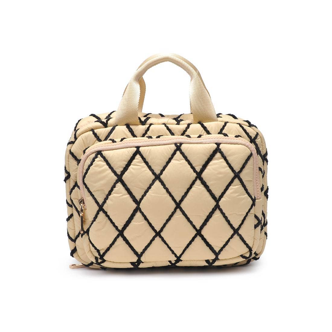 Puffer Travel Organizer - cream