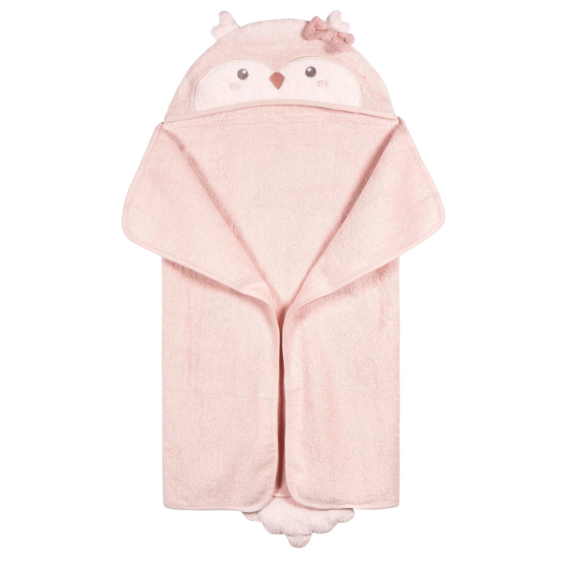 Baby Hooded Towel- Pink