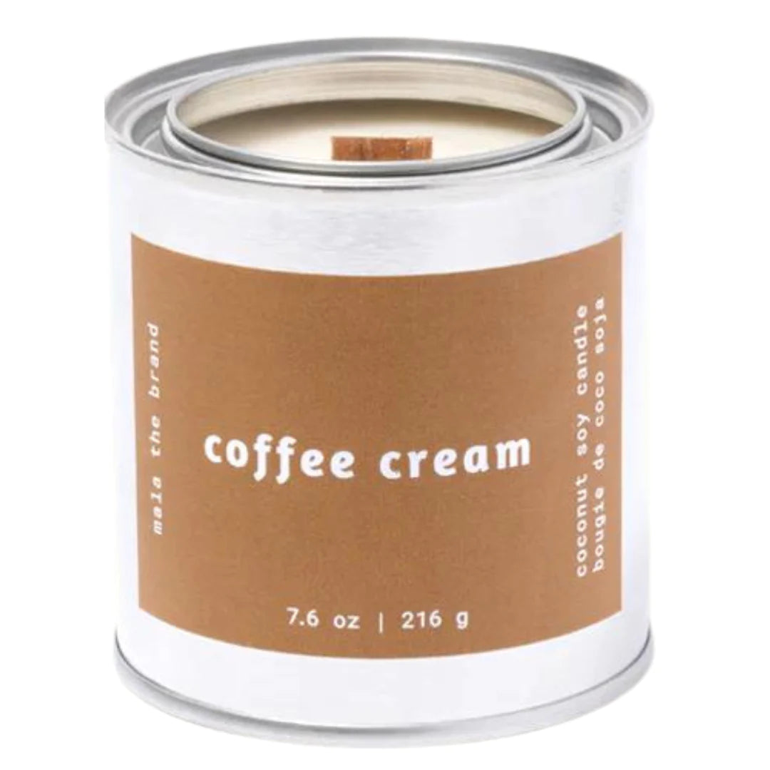 Candle Mala 8 oz Coffee Cream | Coffee + Clove + Vanilla