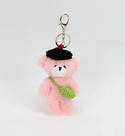 TEDDY BEAR  BAG CHARM/ KEYCHAIN