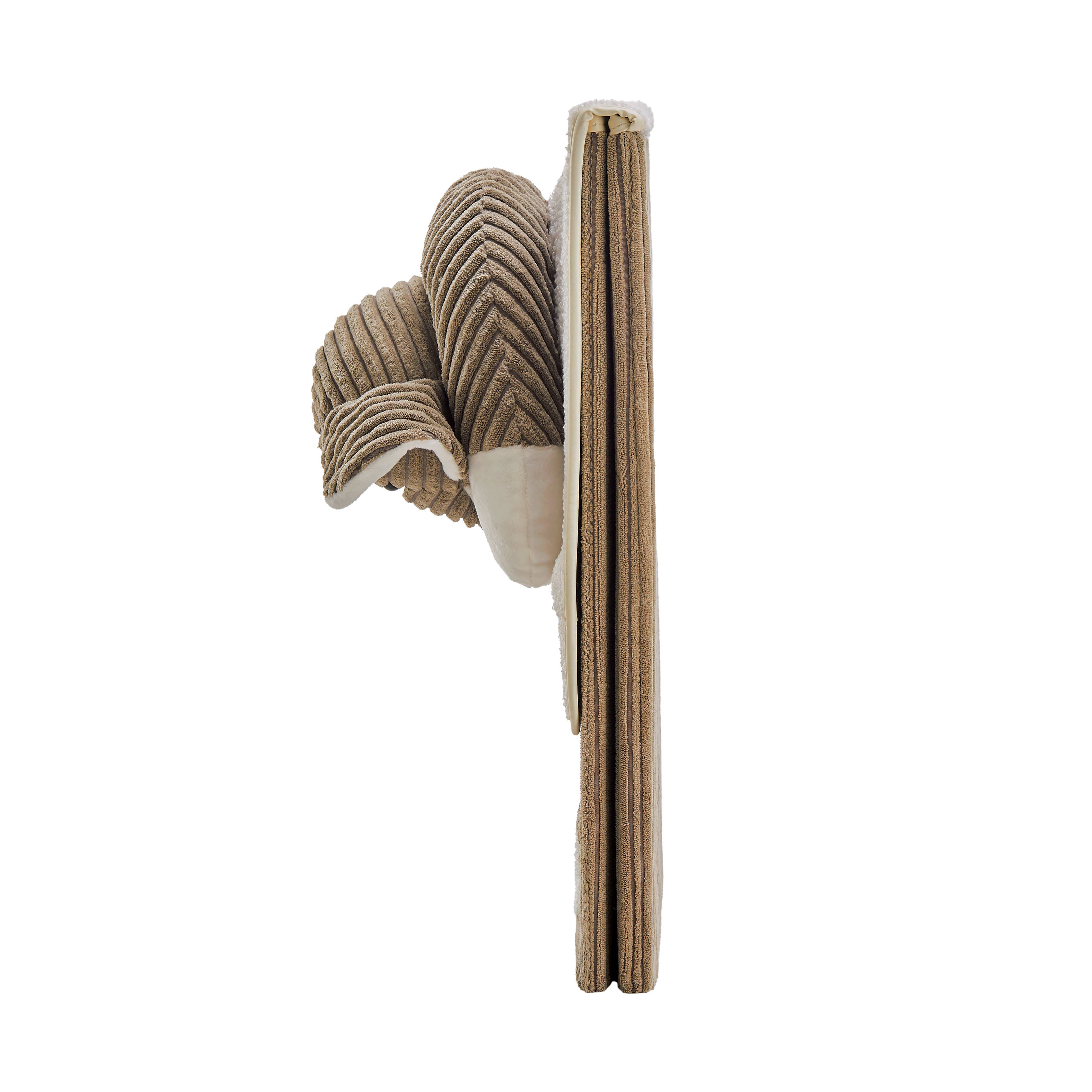 personalized Collapsible Corduroy Plush Storage Box/Hamper - Elephant