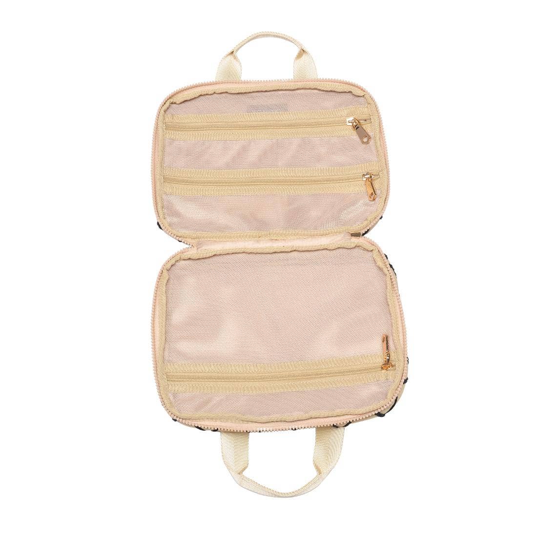 Puffer Travel Organizer - cream