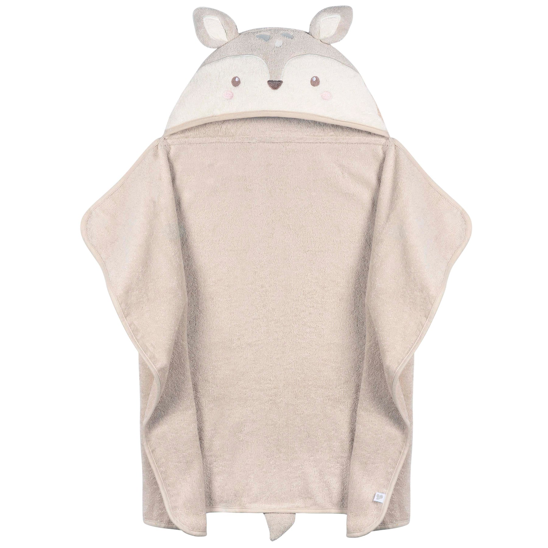 Baby Hooded Towel - Tan