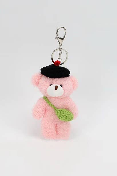 TEDDY BEAR  BAG CHARM/ KEYCHAIN