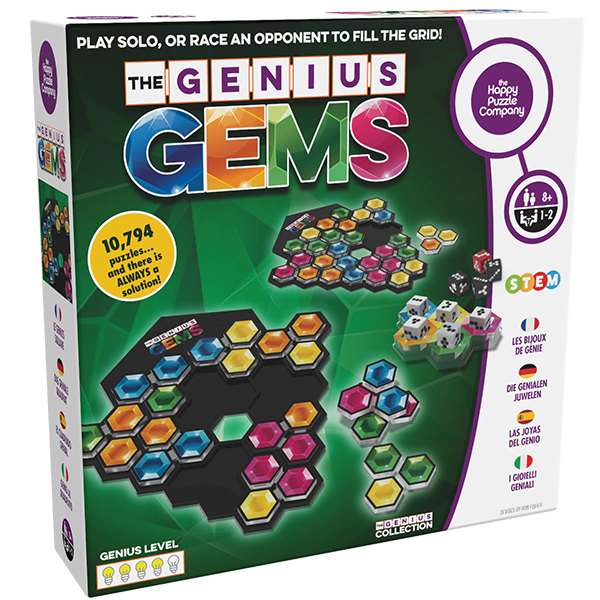 Genius Gems – 10,794 Solutions Stem Puzzle Game!