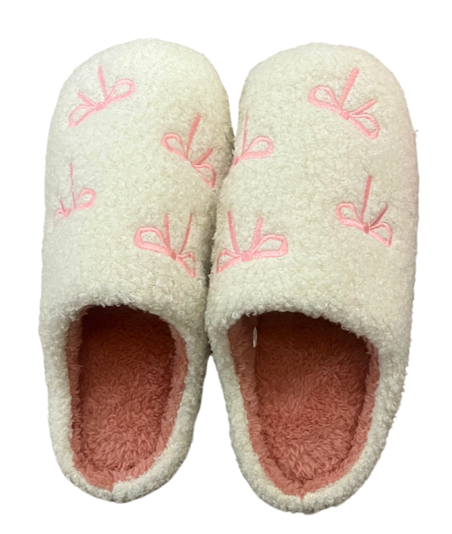 Bow Cozy Slipper