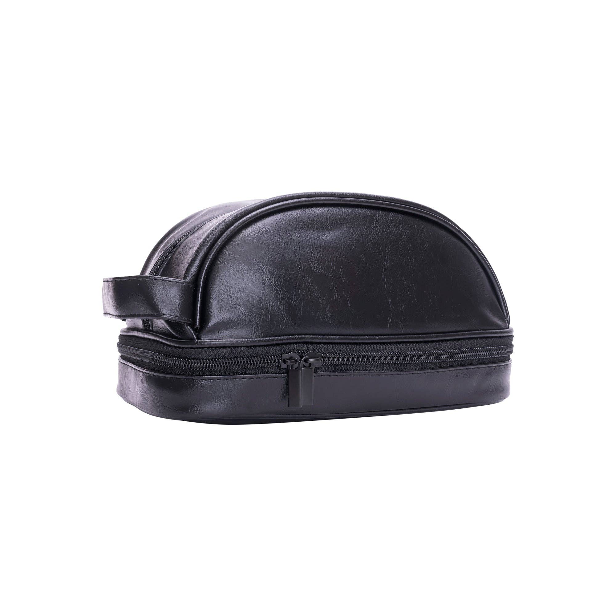 Gentlemen's Vegan Leather Toiletry Bag