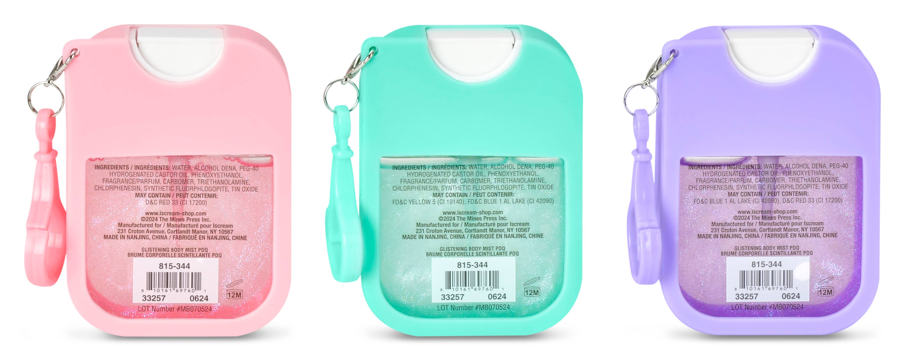 GLISTENING BODY MISTs
