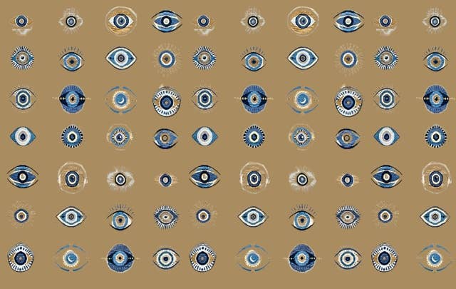 Evil eye Acrylic Tray