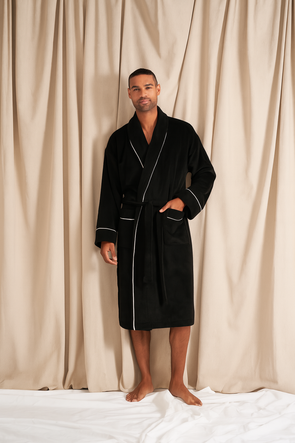 Super Plush Robe in Black