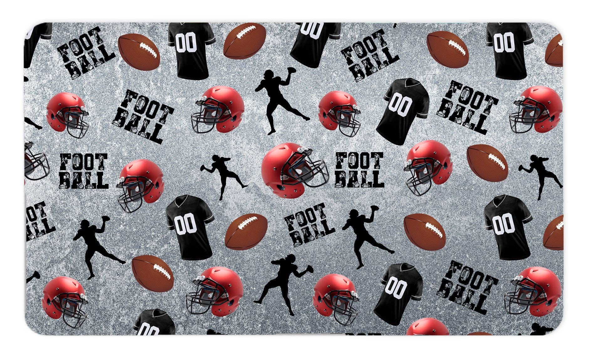 Super Soft Camp Floor Mat Football
