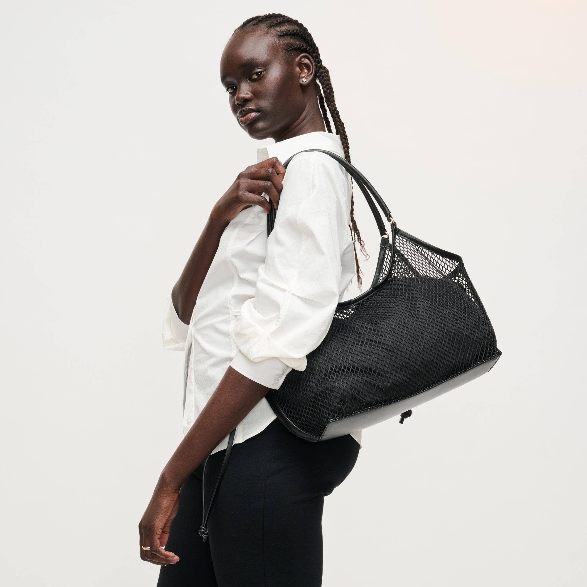 Mesh Tote - black