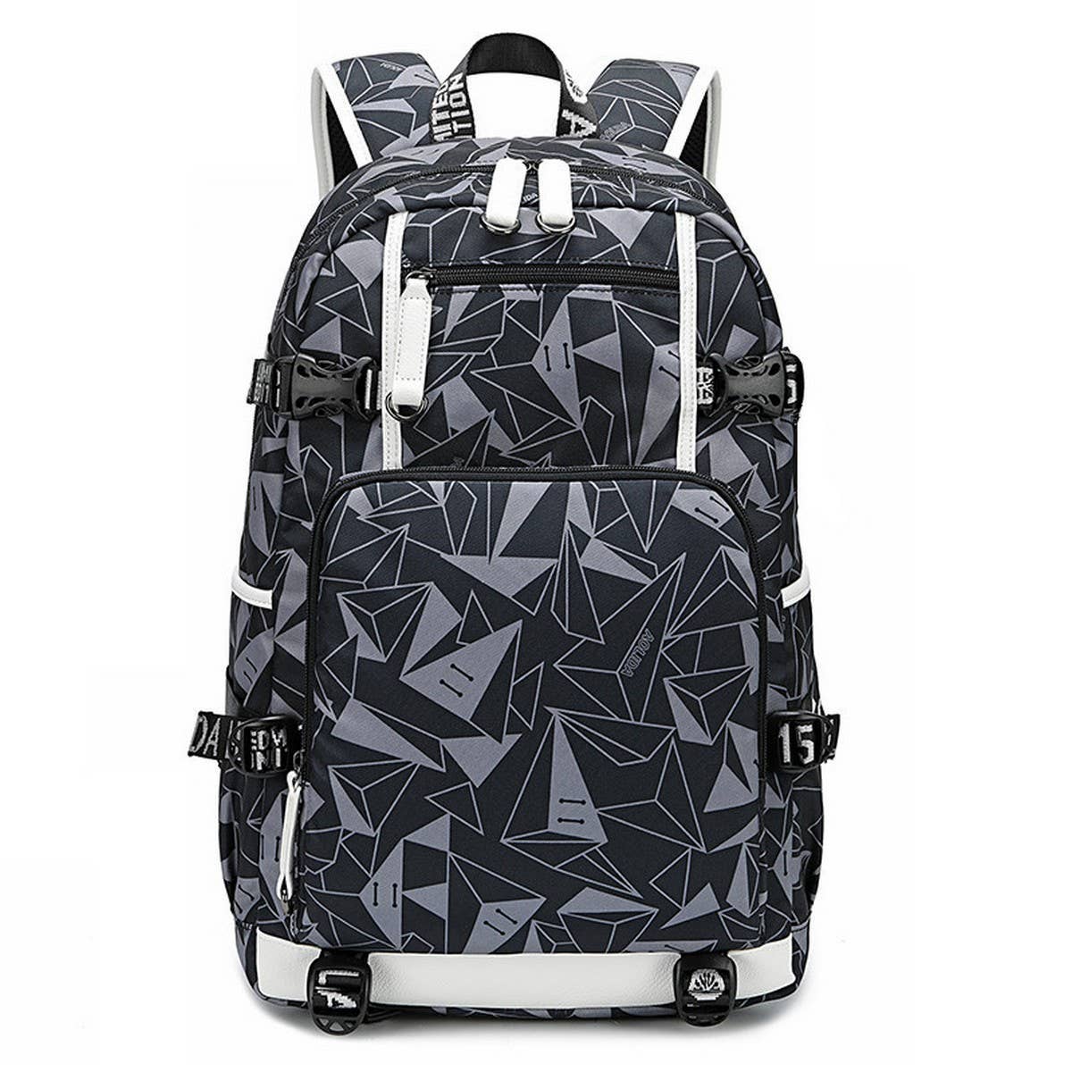 Waterproof BACKPACK - black and grey