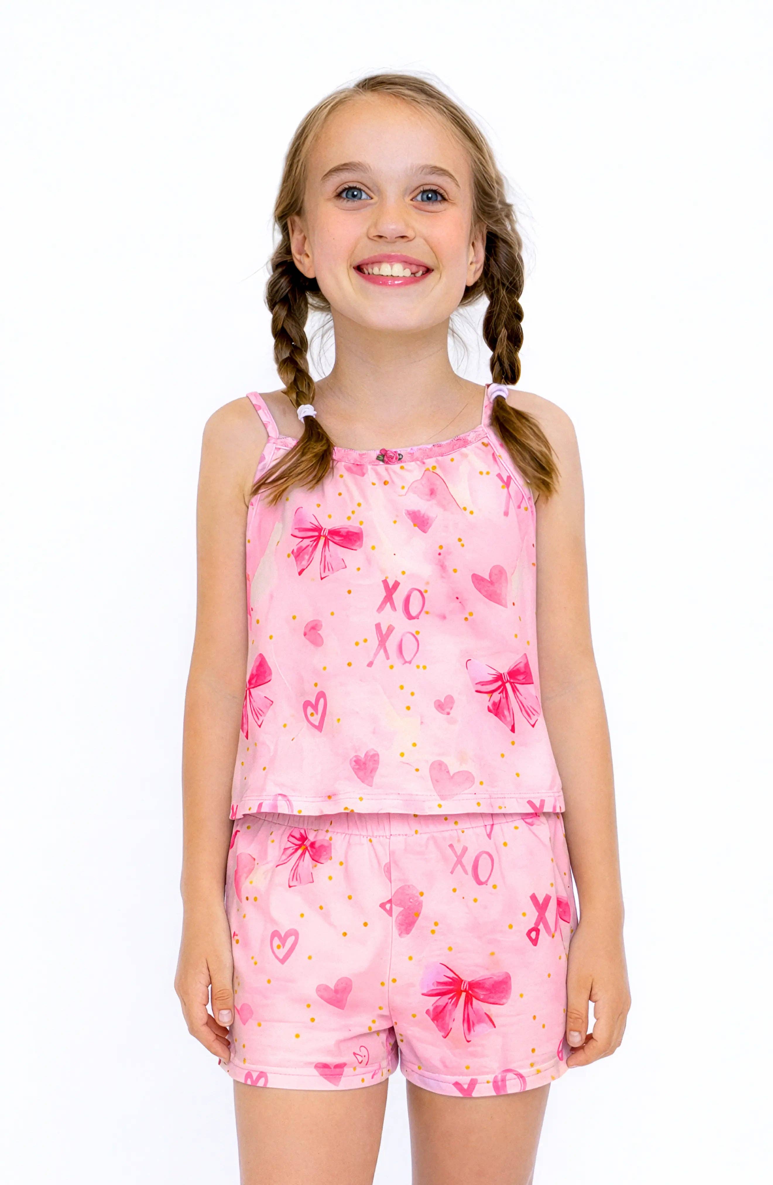 Bow Print Cami pj Set