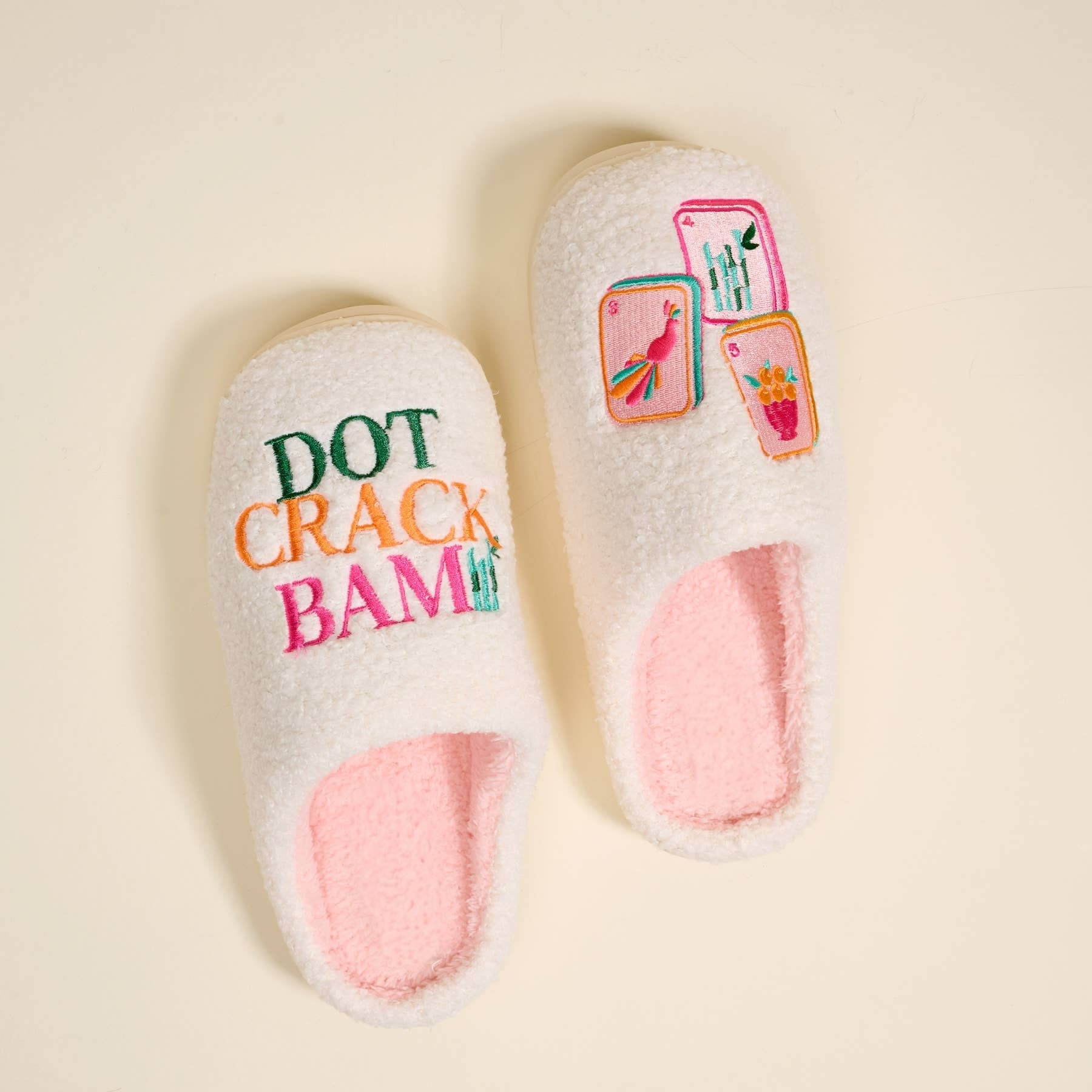 Fuzzy Slippers–Dot Crack Bam