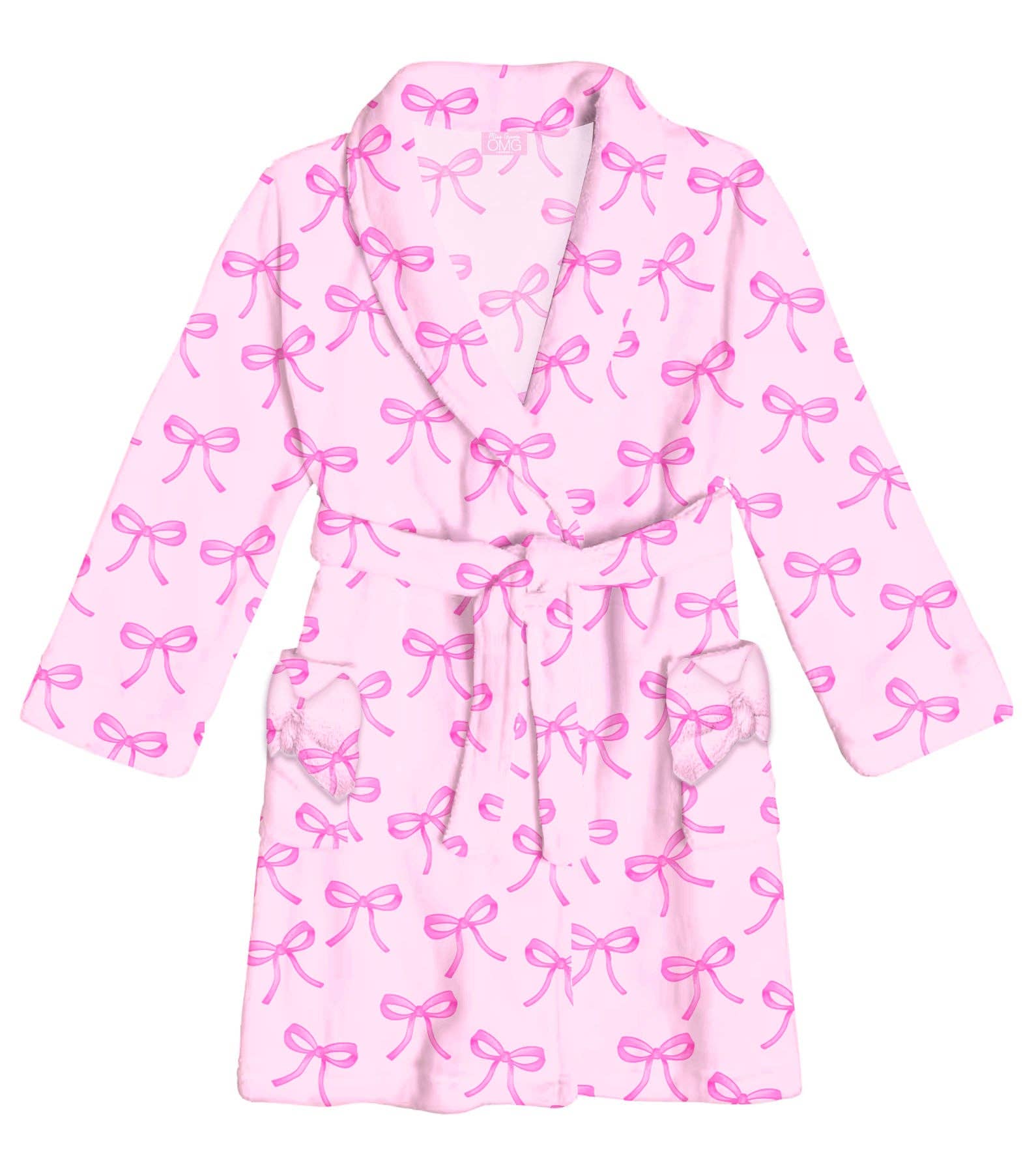 Fleece Printed Bath Robe