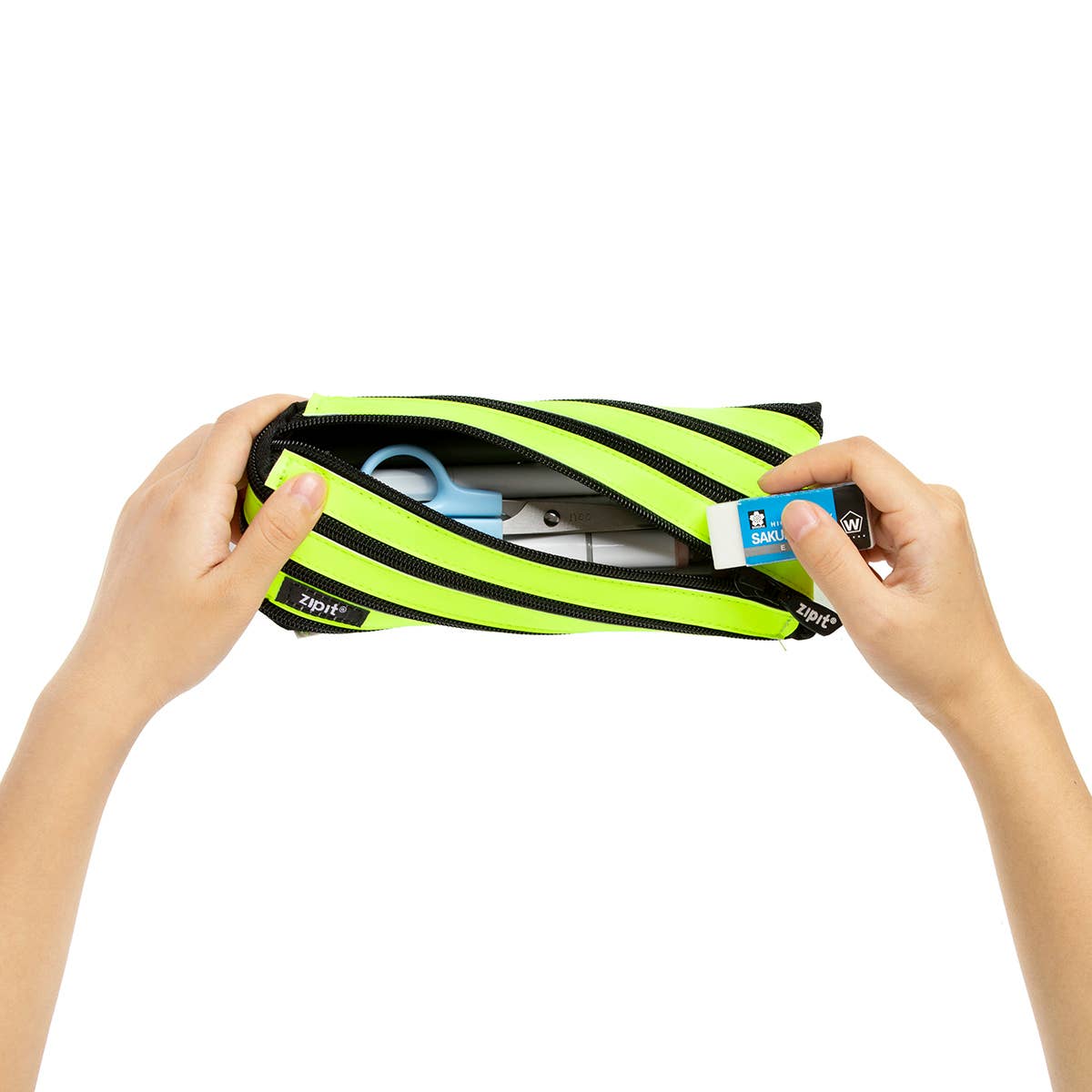 ZIPIT Monster Pencil Case - yellow