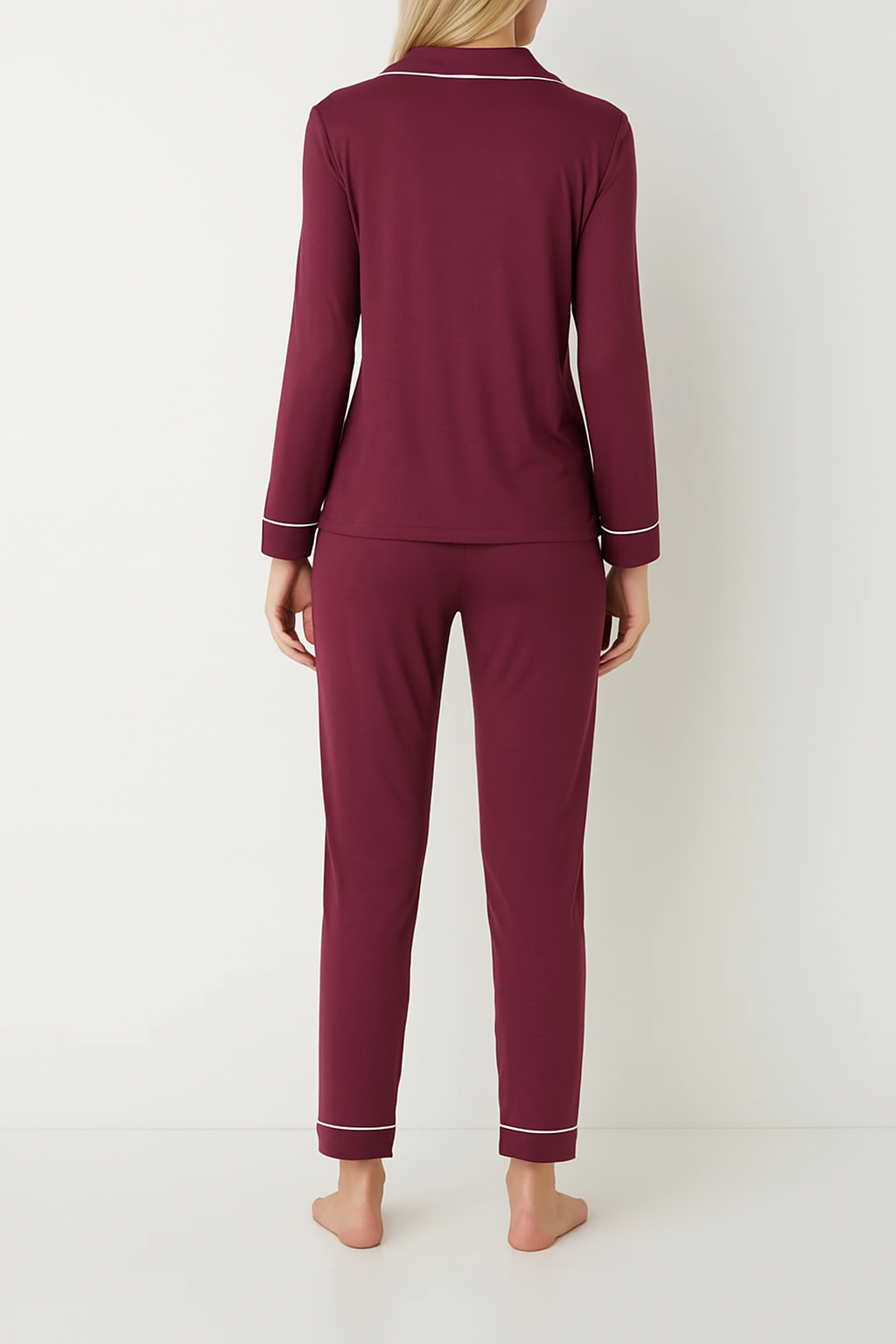 Bamboo Pajama Set - Claret