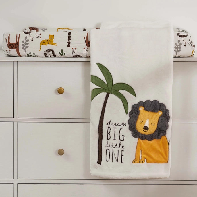 Personalized  Leo The Lion Blanket