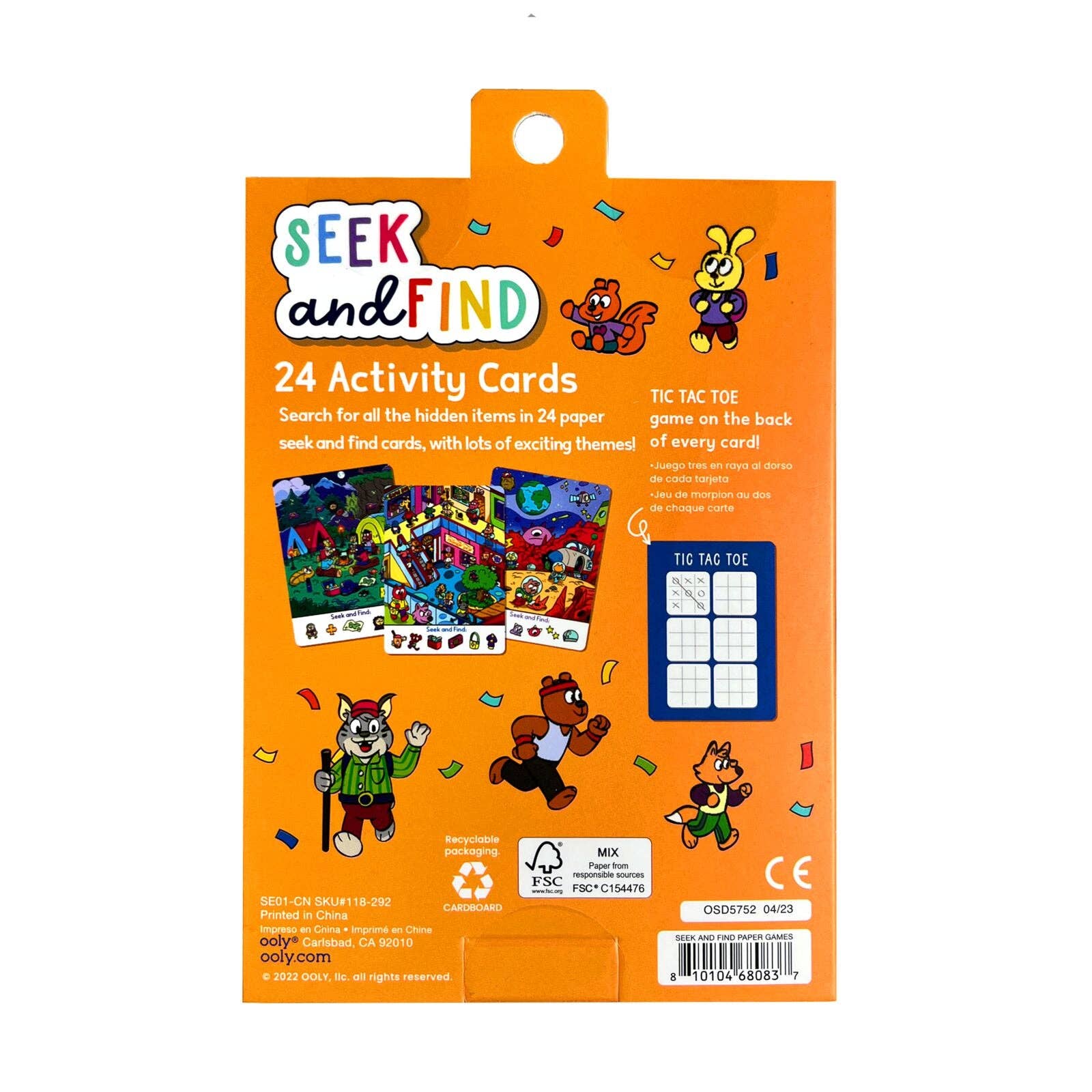 Seek & Find Activity Cards - Set of 24