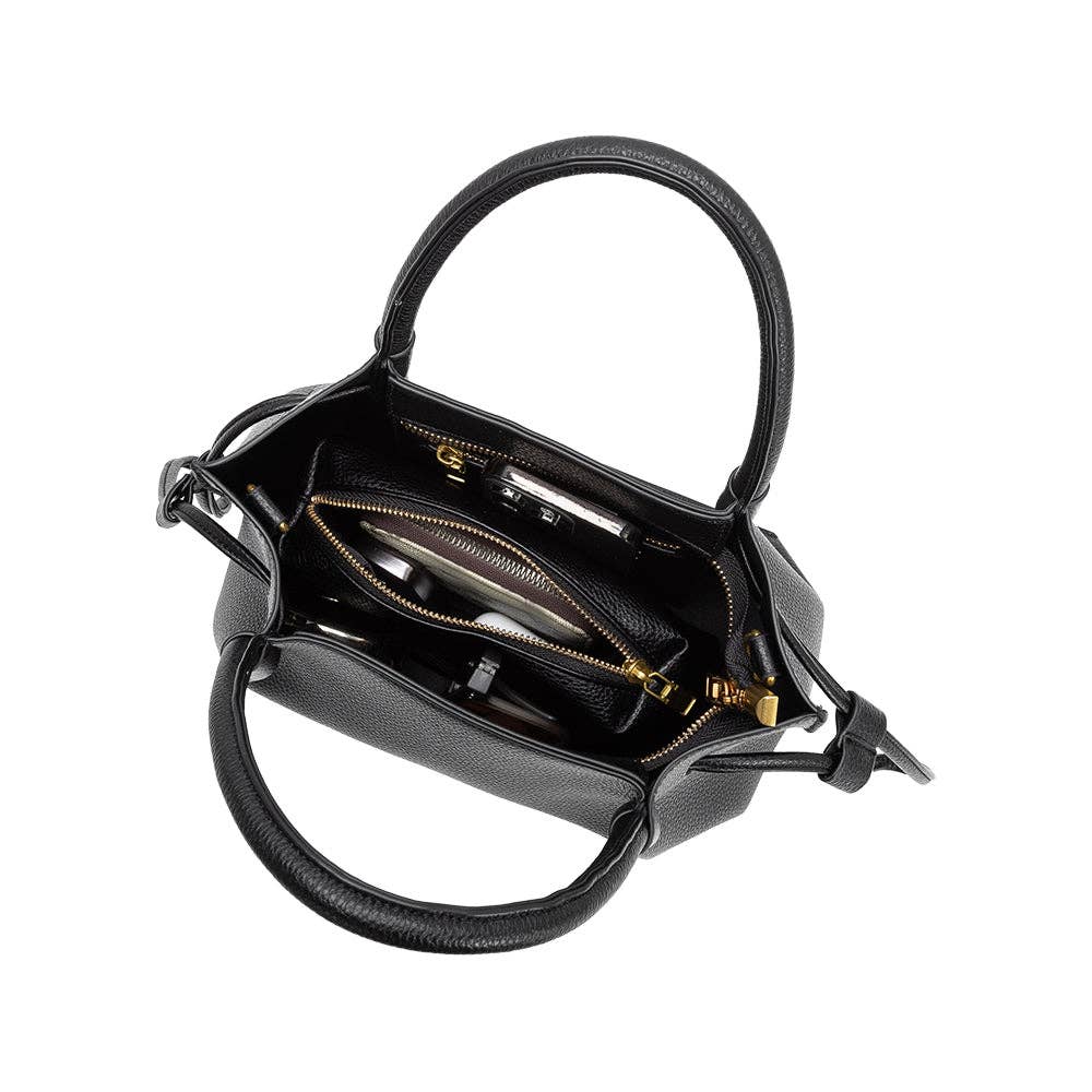 Recycled Vegan Leather Crossbody Bag
