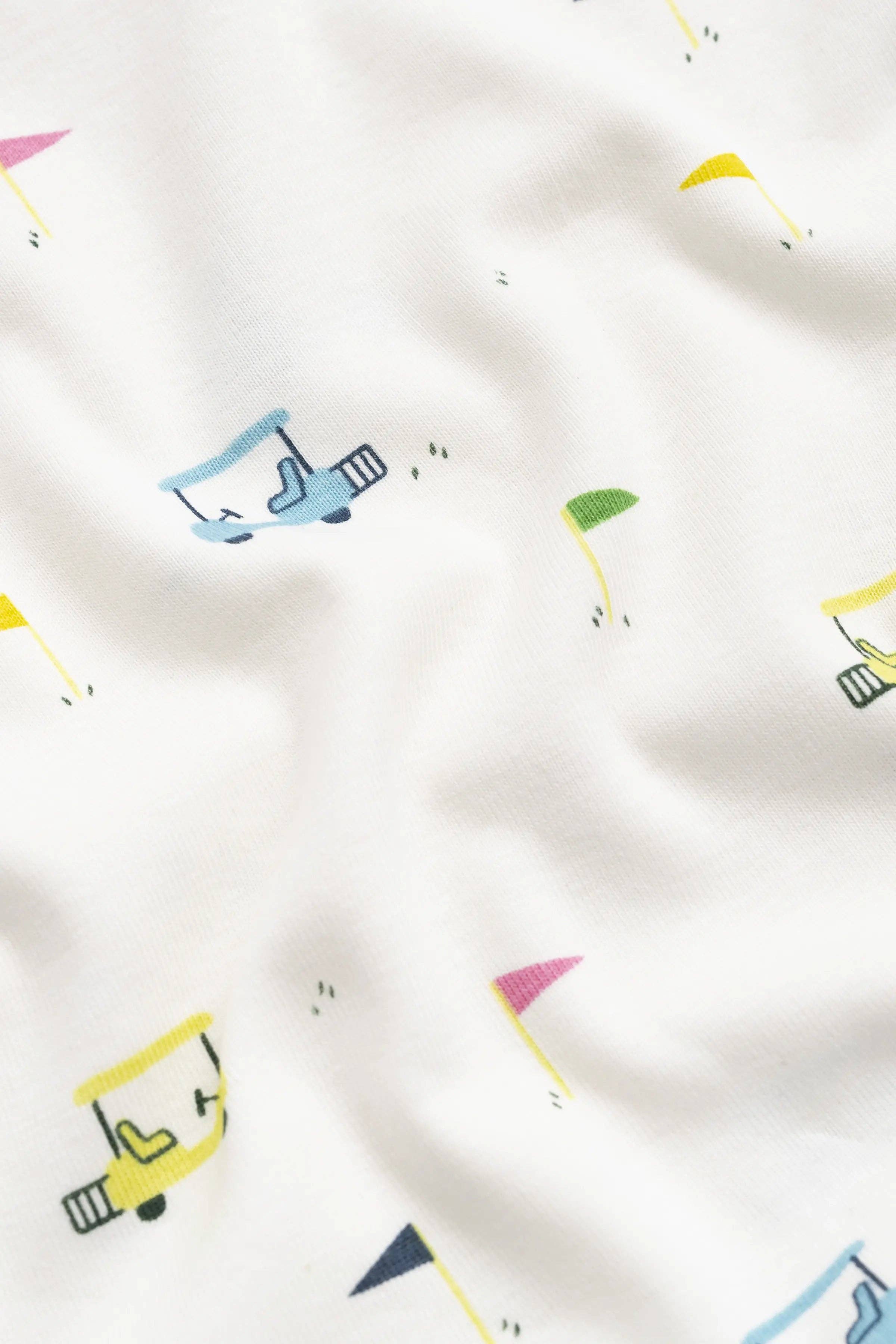 Two-Piece Shorty Pajama Set - golf caddies