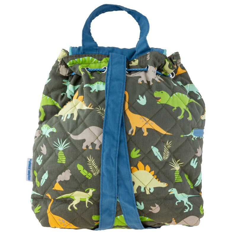 Personalized Quilted BackPack - Dino