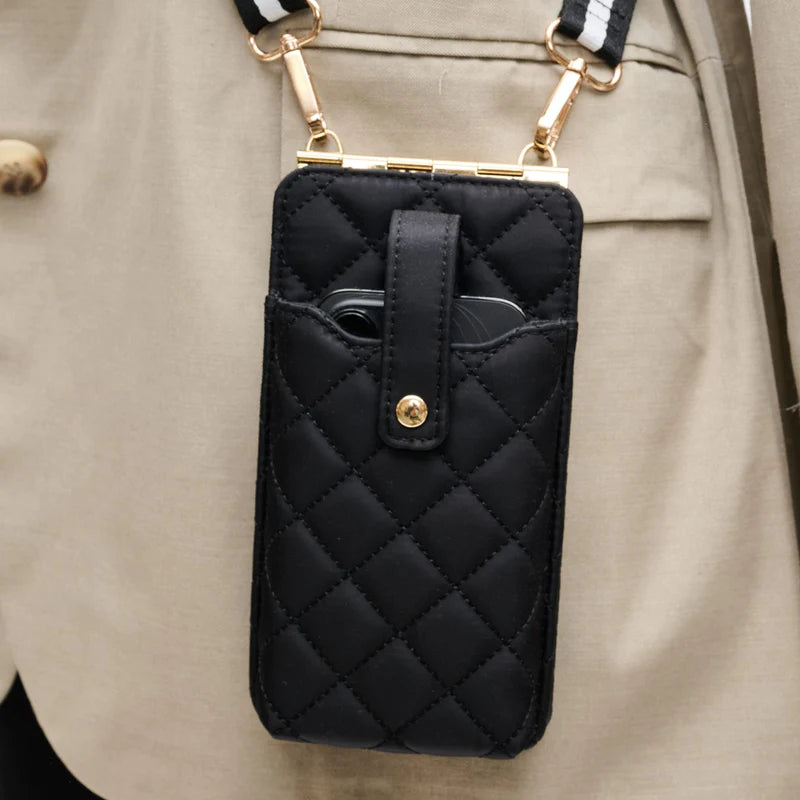 Sol and Selene DUALITY - QUILTED CELL PHONE CROSSBODY