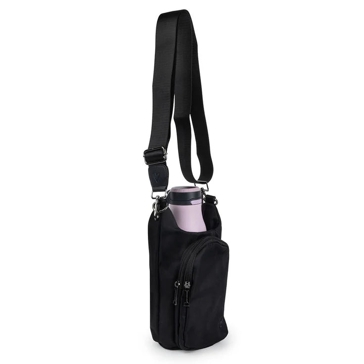 Sac bandoulière Hipster H2O - Noir mat (nylon)