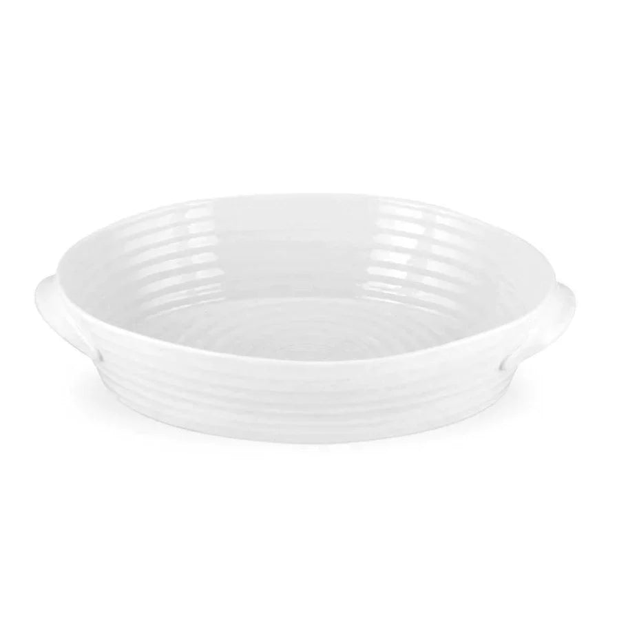 Sophie Conran White Medium Oval Handled Roasting Dish