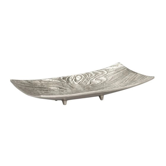 Silver Bark Rectangular Platter