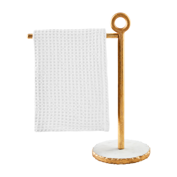 Hand Towel Stand - Gold