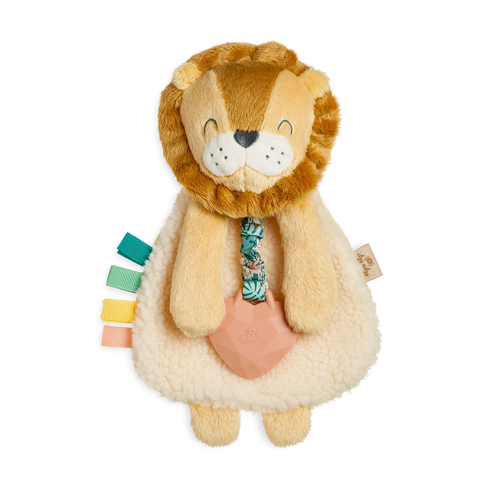 Baby Lovey - Plush Lion with Silicone Teether Toy