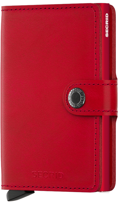 Miniwallet RFID Secrid - Rouge d'origine